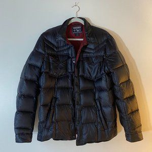 Woolrich Men's XL Black Puffer Coat